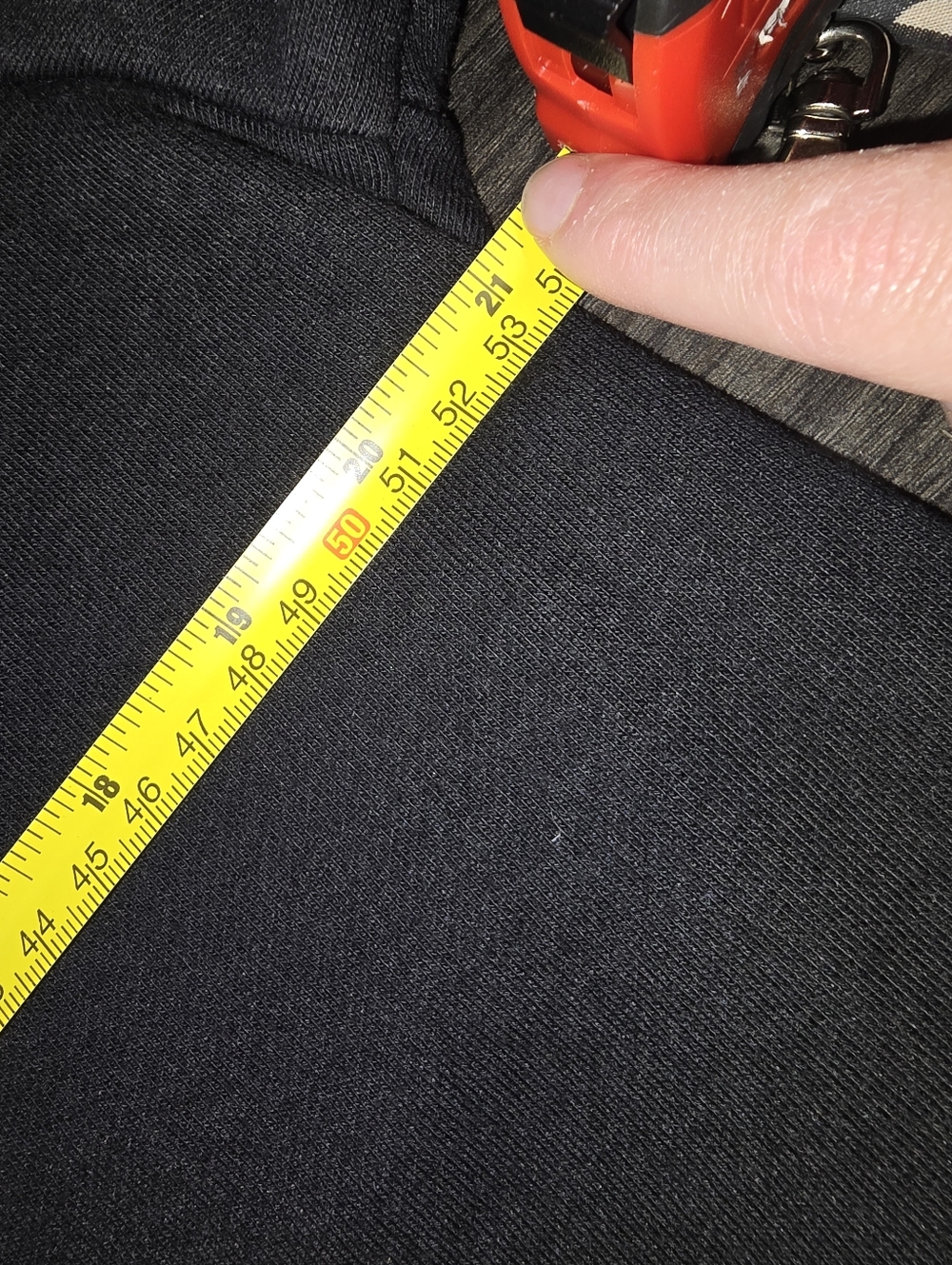 Burberry Black Zip-Up Hoodie with Vintage Check Trim - Picture 5 of 7